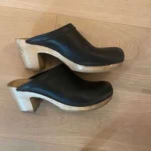 No. 6 old school high heel Clogs